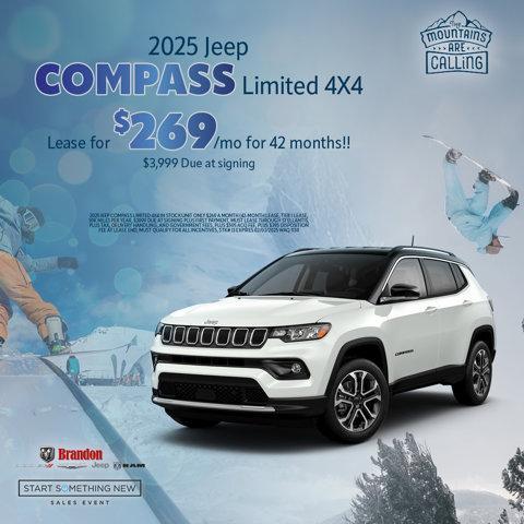 new 2025 Jeep Compass car, priced at $26,456