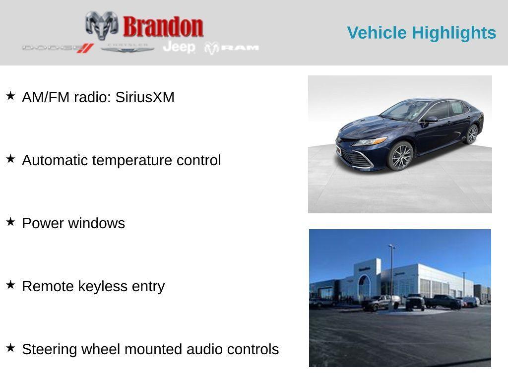 used 2022 Toyota Camry Hybrid car, priced at $28,630