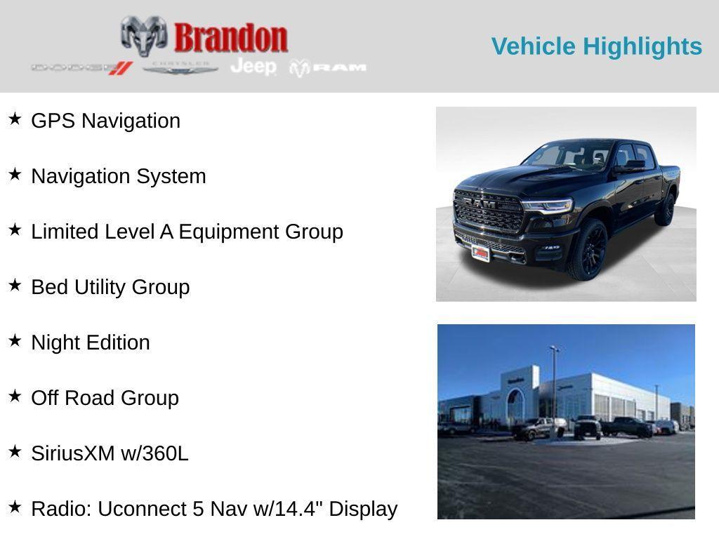 new 2025 Ram 1500 car, priced at $73,432