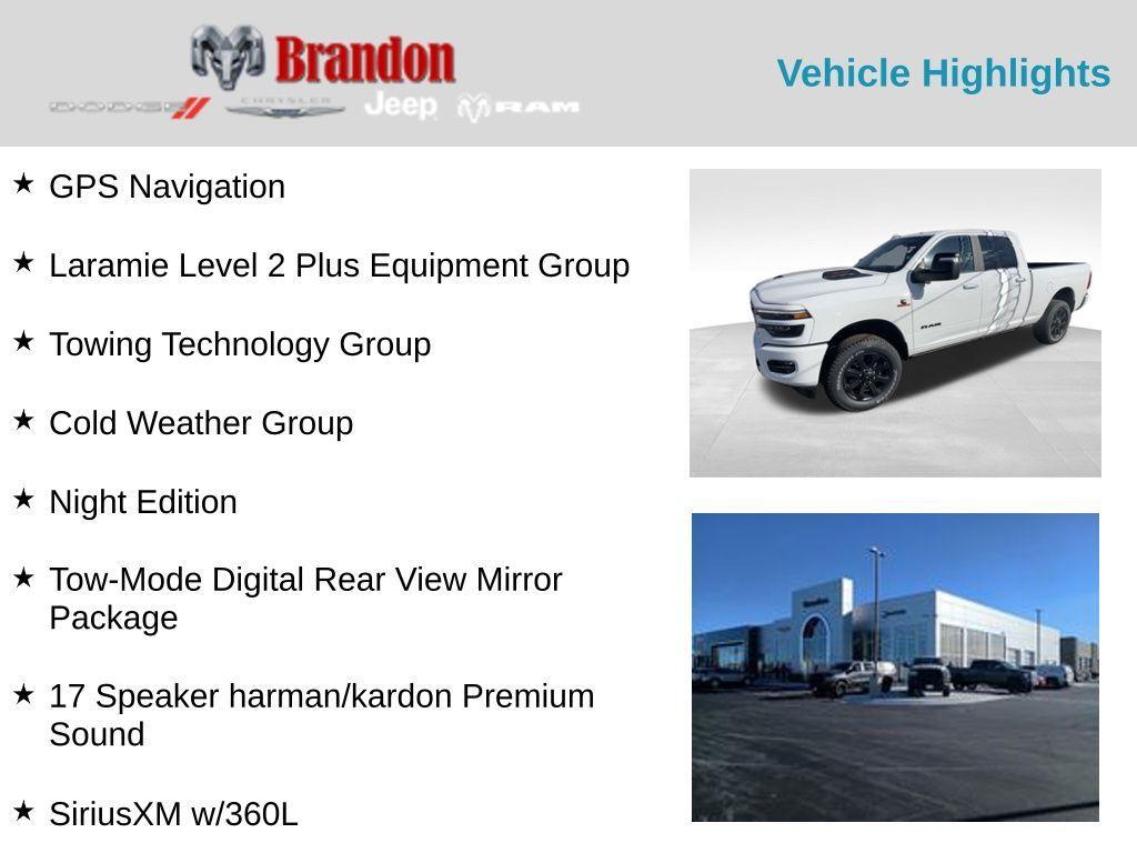 new 2025 Ram 3500 car, priced at $80,693