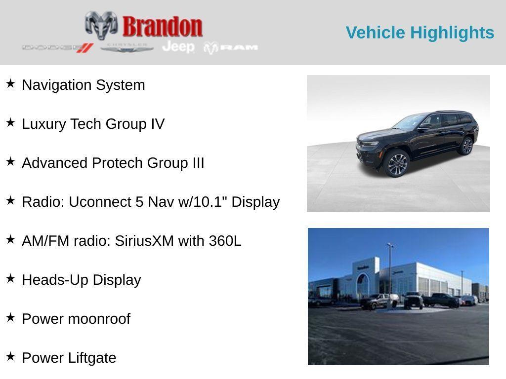 new 2025 Jeep Grand Cherokee L car, priced at $60,385