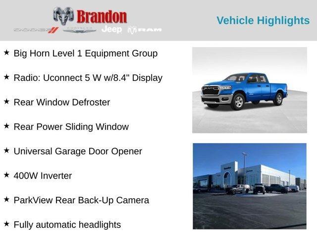 new 2025 Ram 1500 car, priced at $48,017