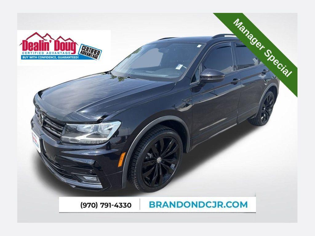 used 2021 Volkswagen Tiguan car, priced at $21,175