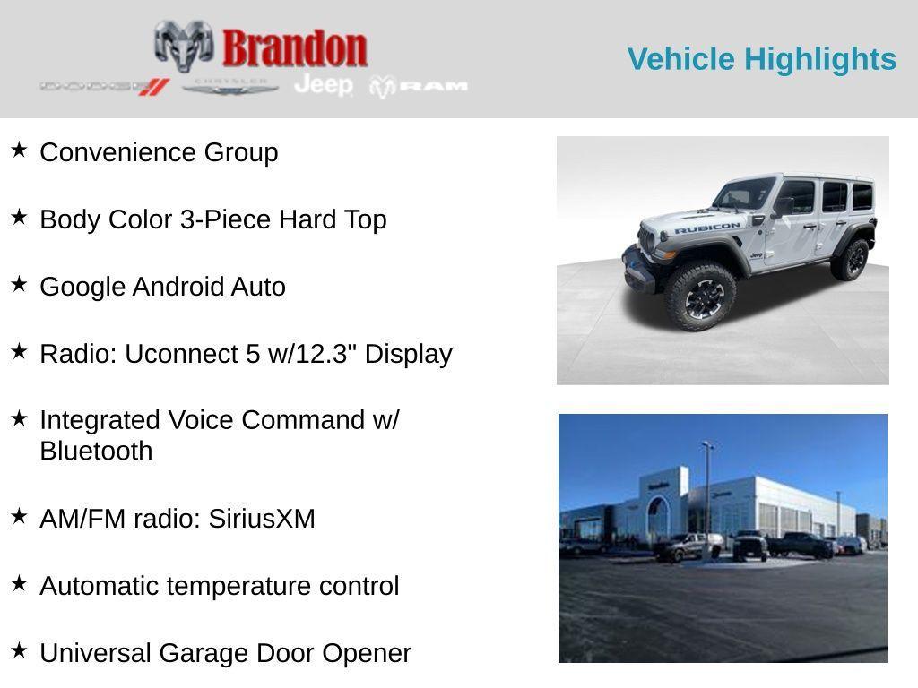 new 2025 Jeep Wrangler 4xe car, priced at $60,116