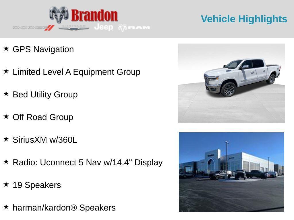 new 2025 Ram 1500 car, priced at $73,381