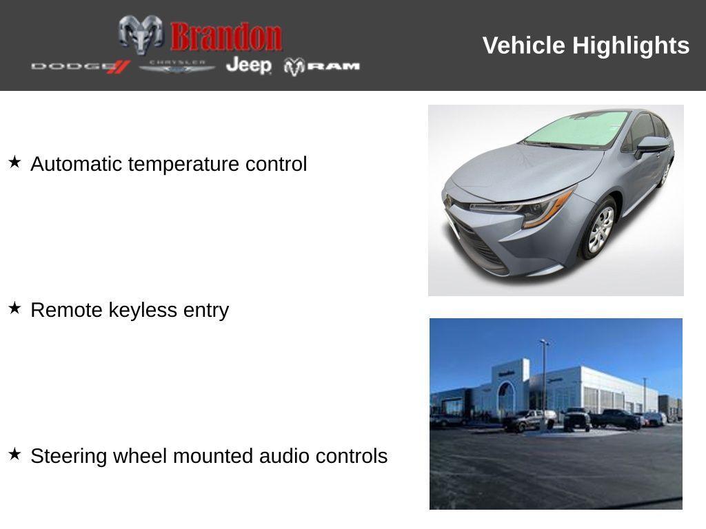 used 2023 Toyota Corolla car, priced at $21,818