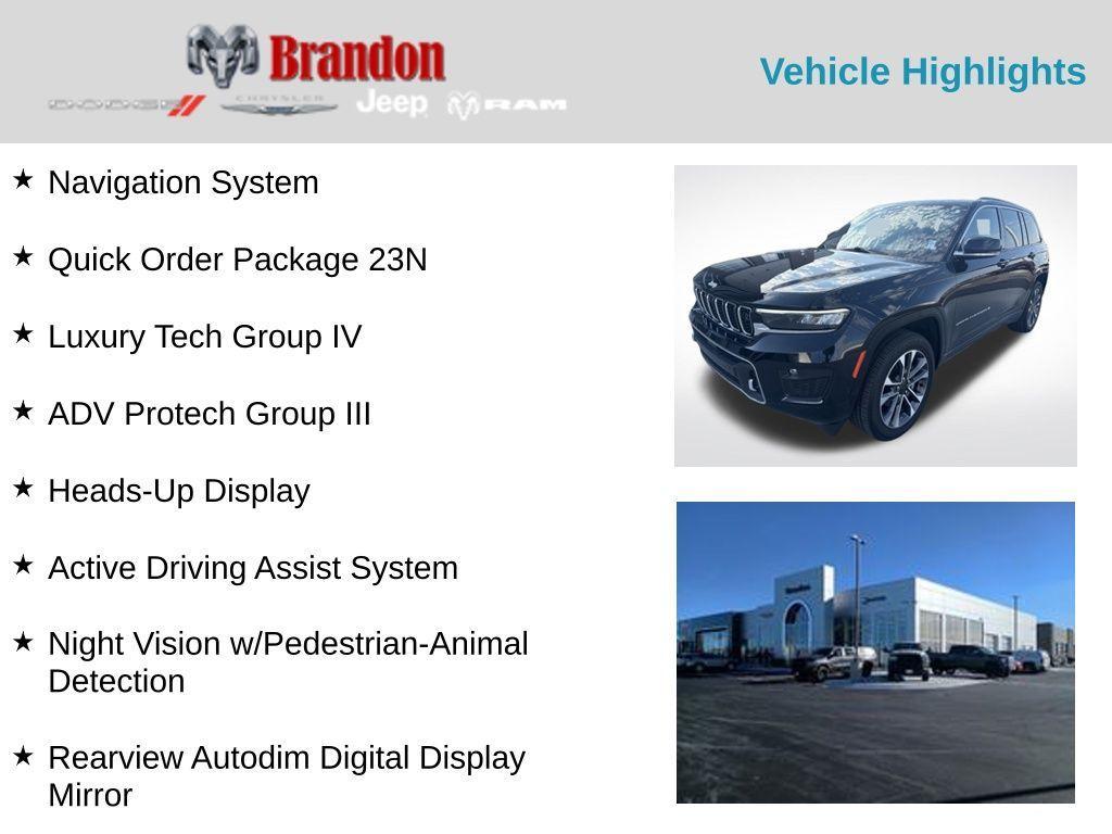 used 2024 Jeep Grand Cherokee car, priced at $43,965