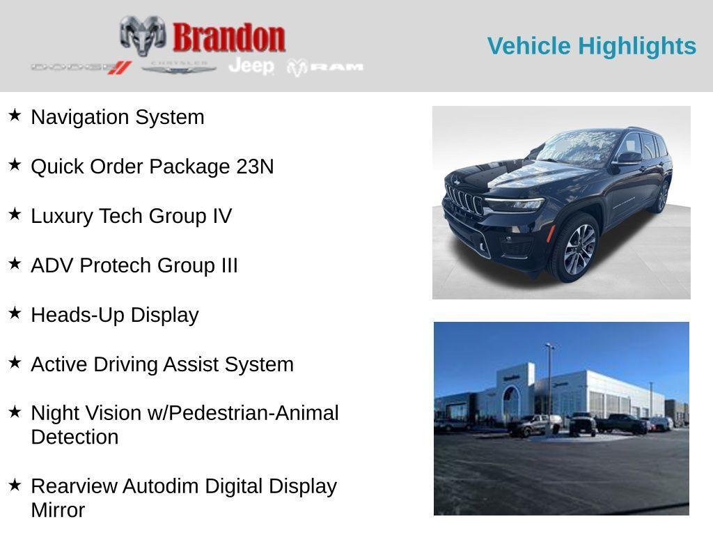 used 2024 Jeep Grand Cherokee car, priced at $45,424