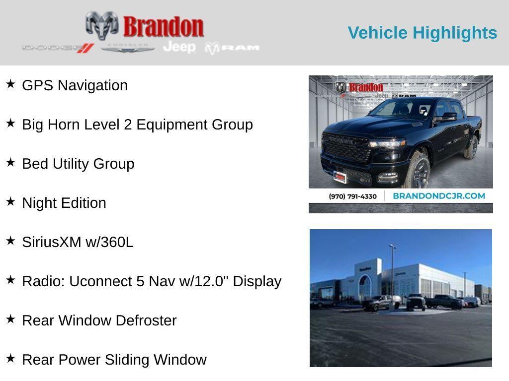 new 2025 Ram 1500 car, priced at $52,863