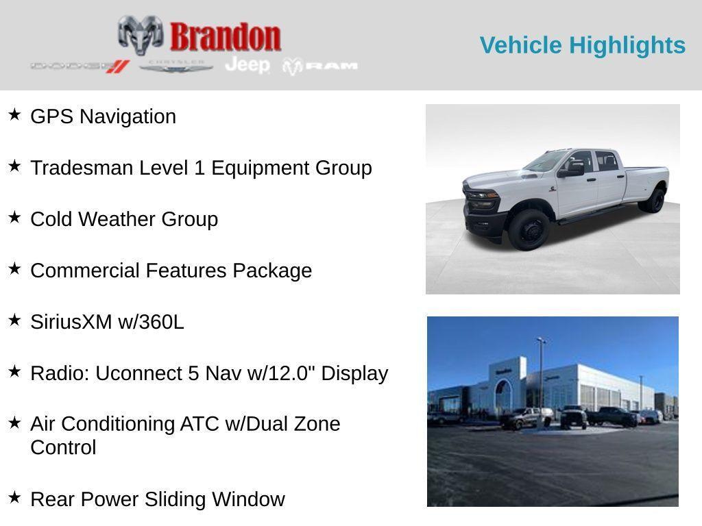 new 2025 Ram 3500 car, priced at $66,221