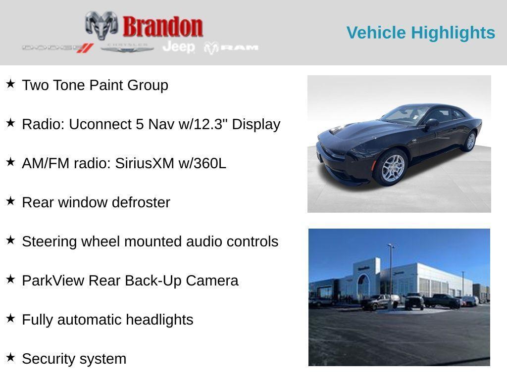 new 2025 Dodge Charger Daytona car, priced at $44,499