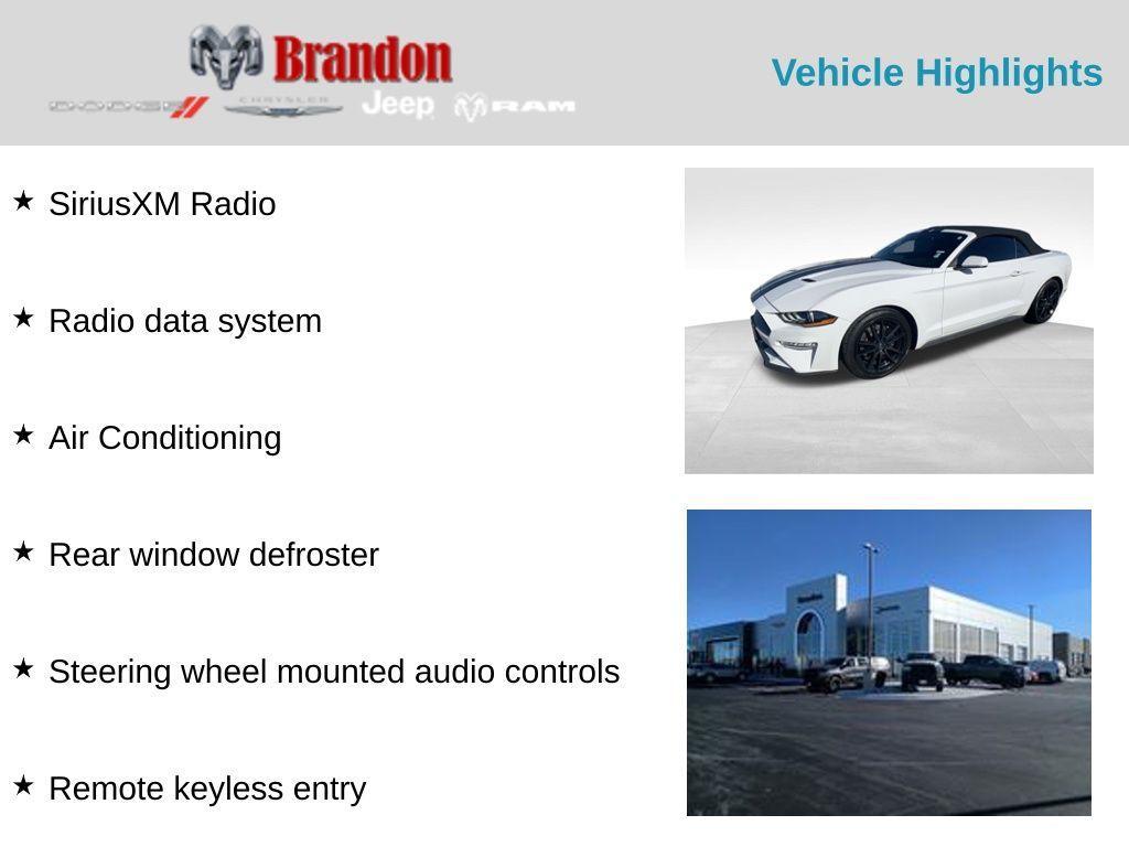 used 2022 Ford Mustang car, priced at $23,326