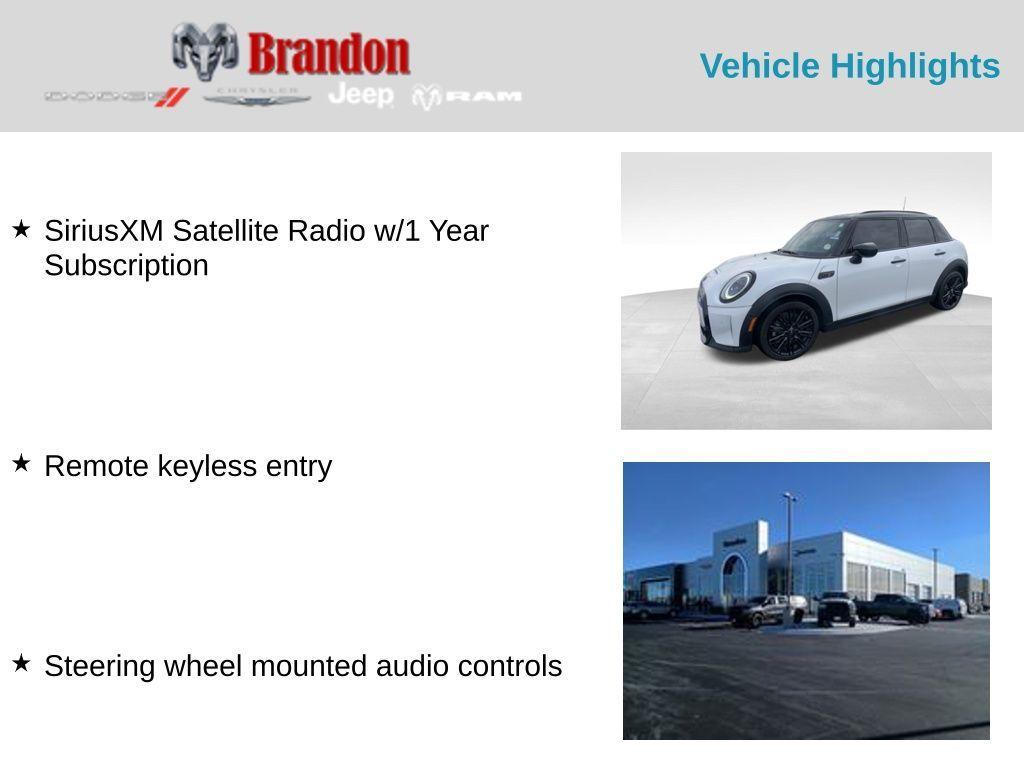 used 2023 MINI Hardtop car, priced at $27,480