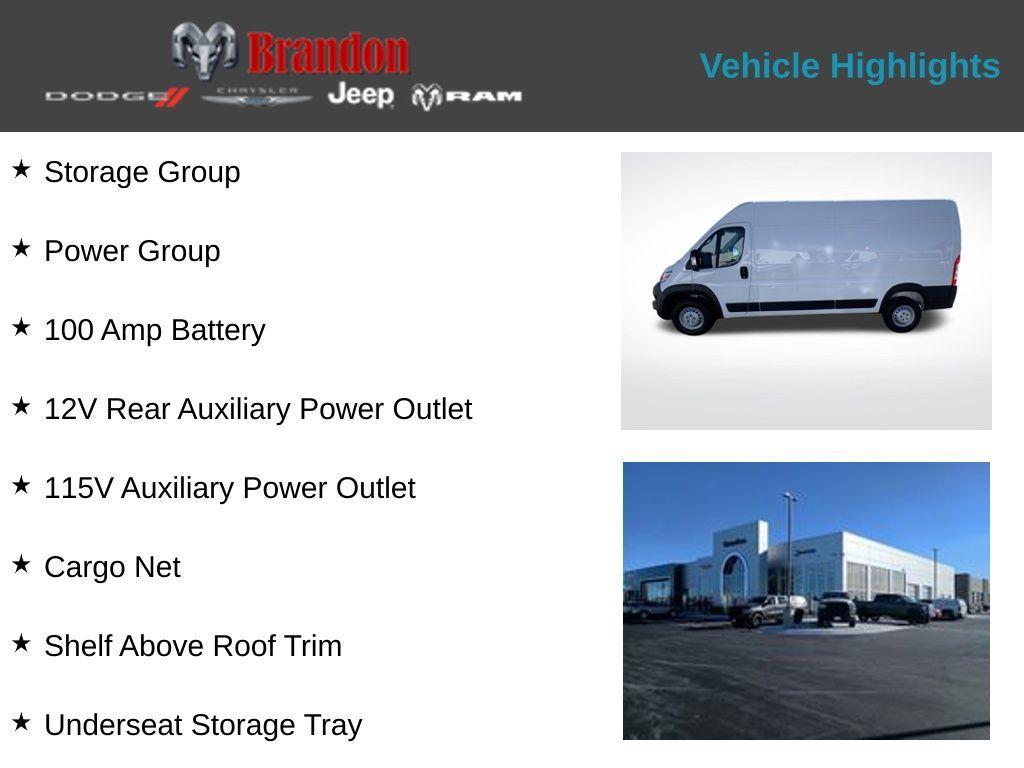 new 2026 Ram ProMaster 2500 car, priced at $47,795