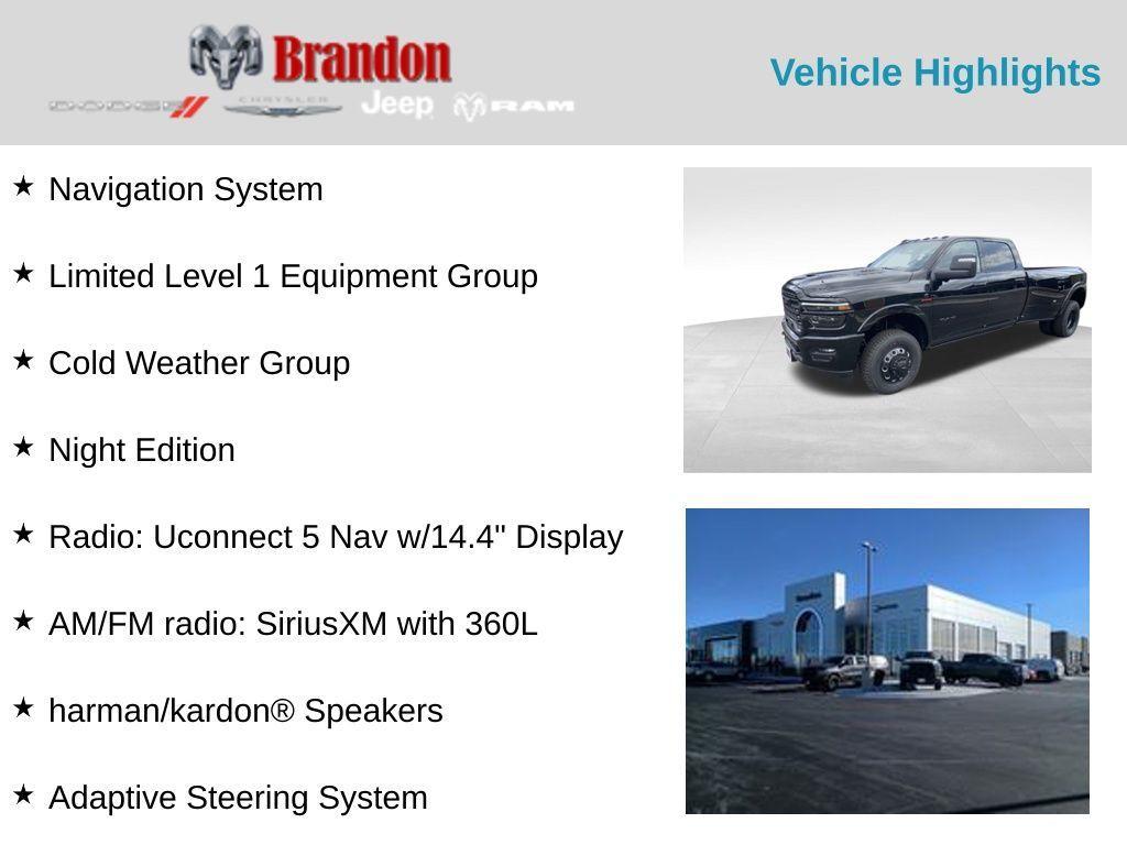 new 2025 Ram 3500 car, priced at $94,409