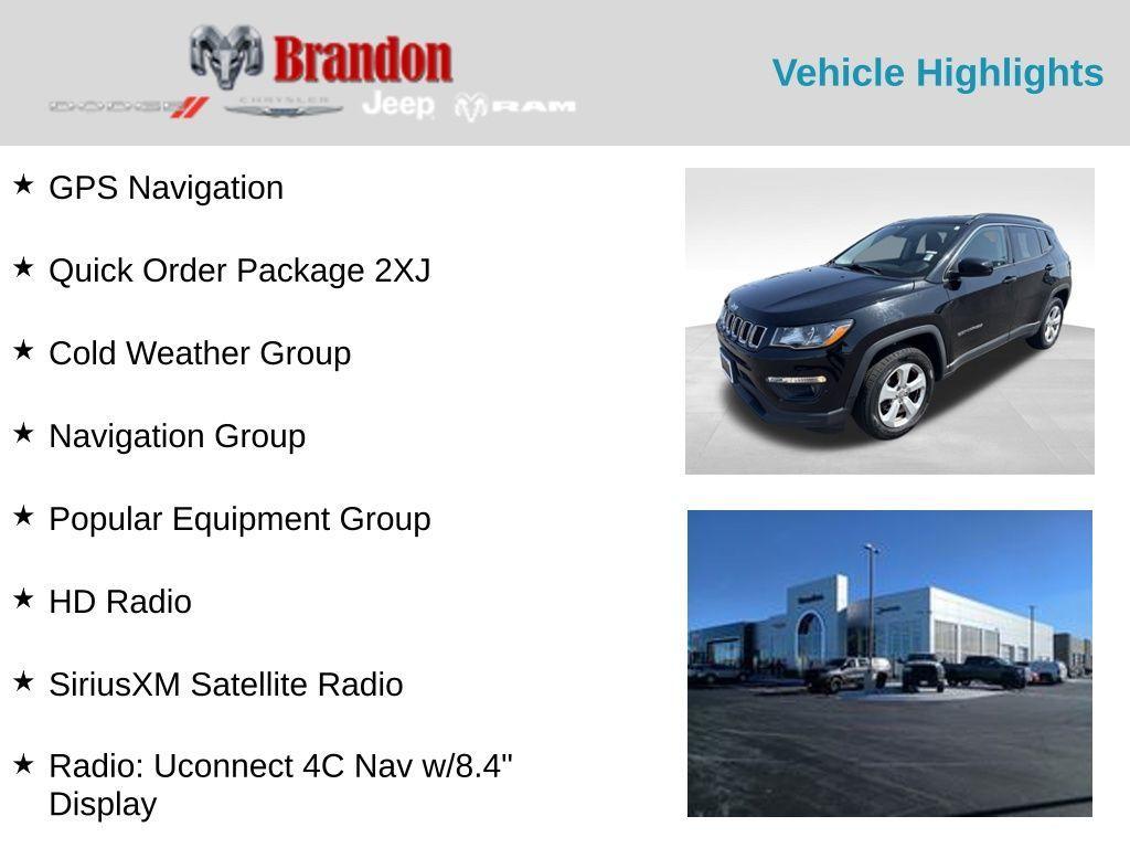 used 2017 Jeep Compass car, priced at $14,542