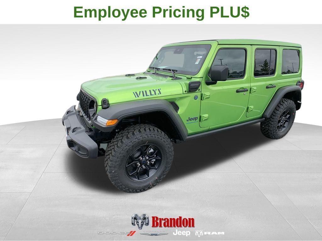 new 2025 Jeep Wrangler 4xe car, priced at $55,901