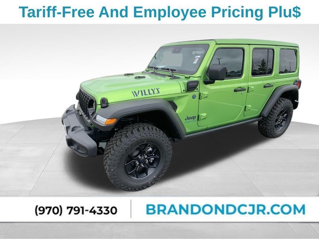 new 2025 Jeep Wrangler 4xe car, priced at $56,671