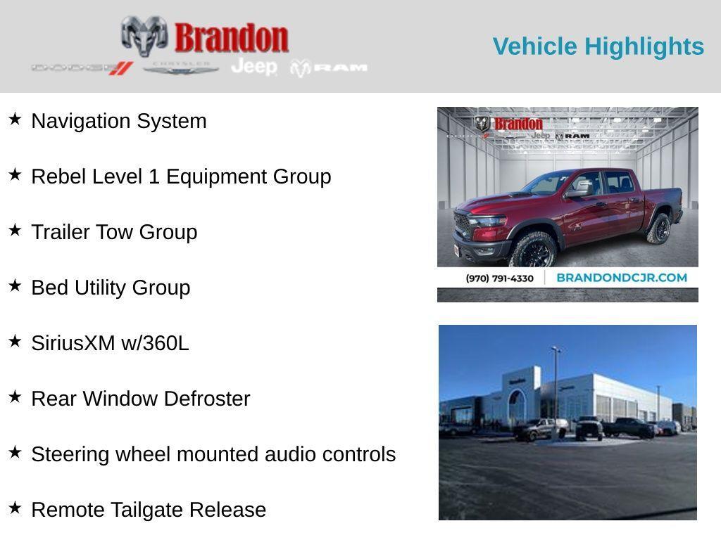 new 2025 Ram 1500 car, priced at $55,152