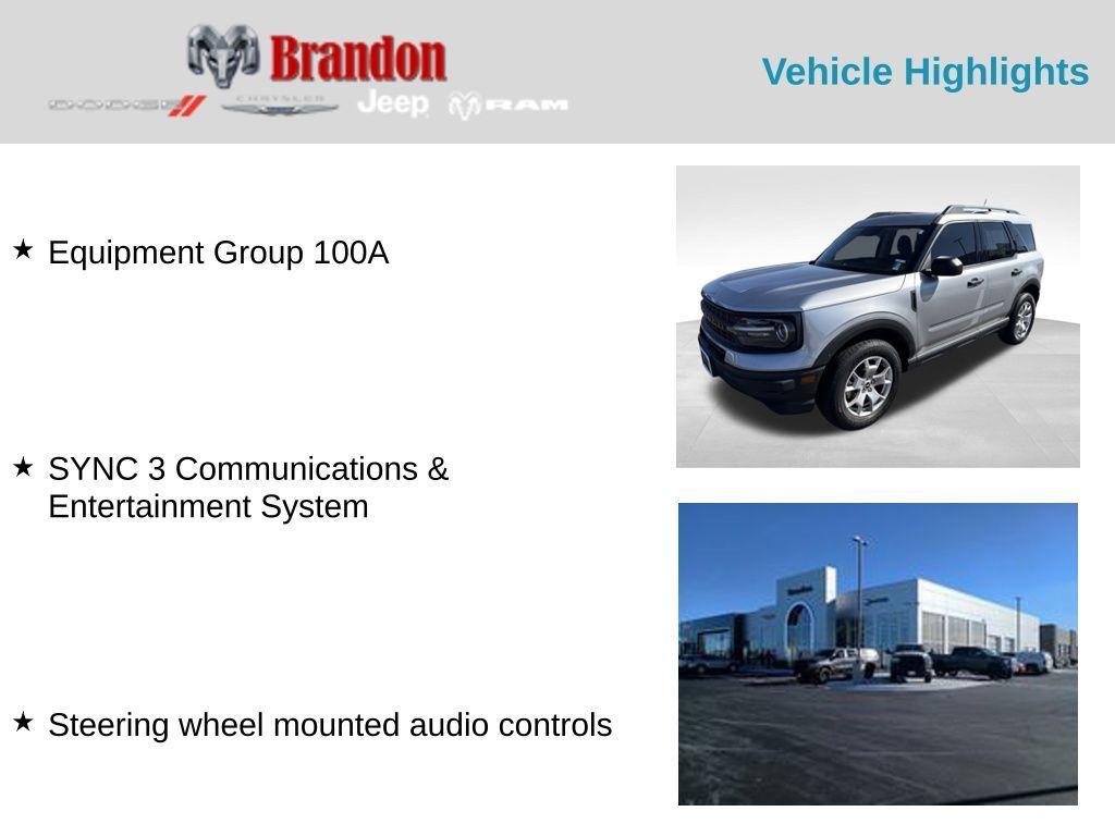 used 2021 Ford Bronco Sport car, priced at $23,997