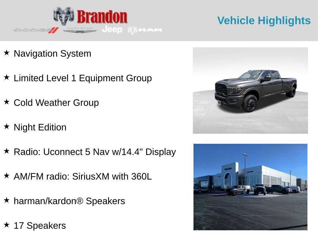 new 2025 Ram 3500 car, priced at $95,192