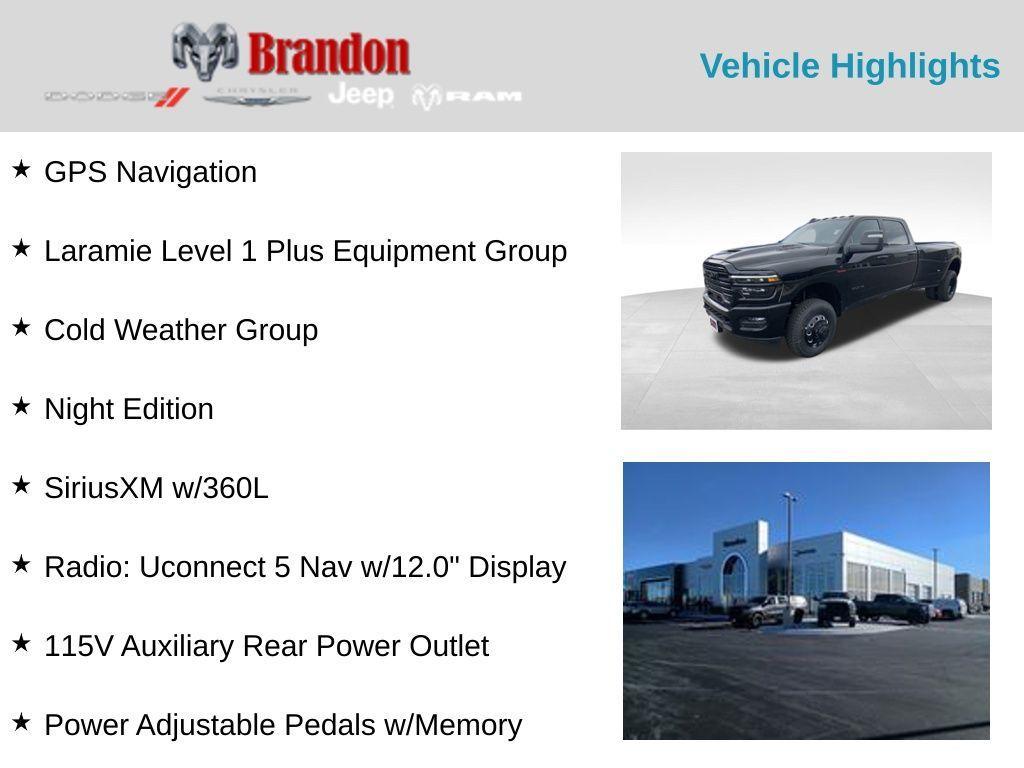 new 2025 Ram 3500 car, priced at $79,938