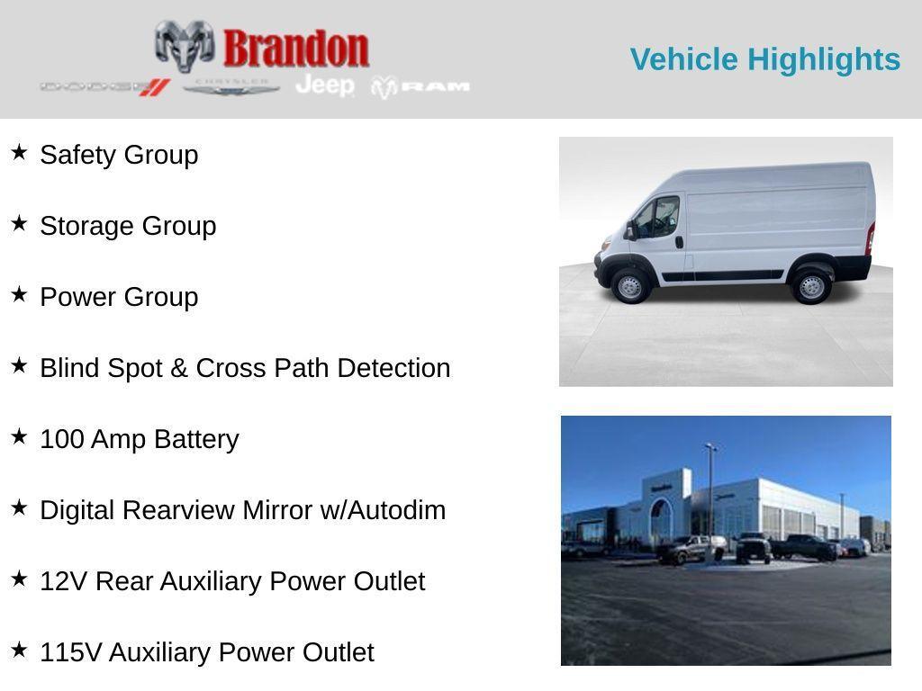 new 2026 Ram ProMaster 2500 car, priced at $46,215