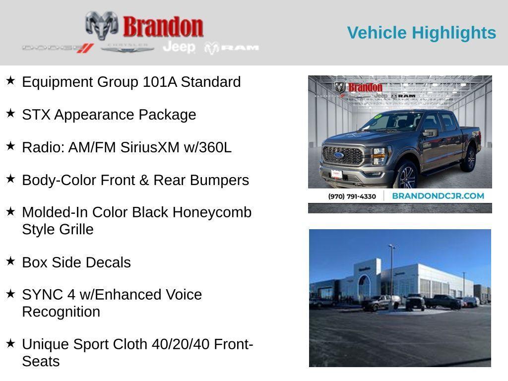used 2023 Ford F-150 car, priced at $39,999