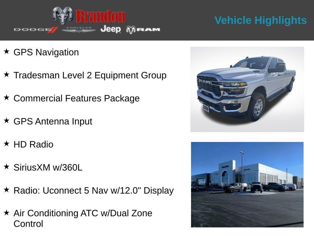new 2026 Ram 2500 car, priced at $66,653