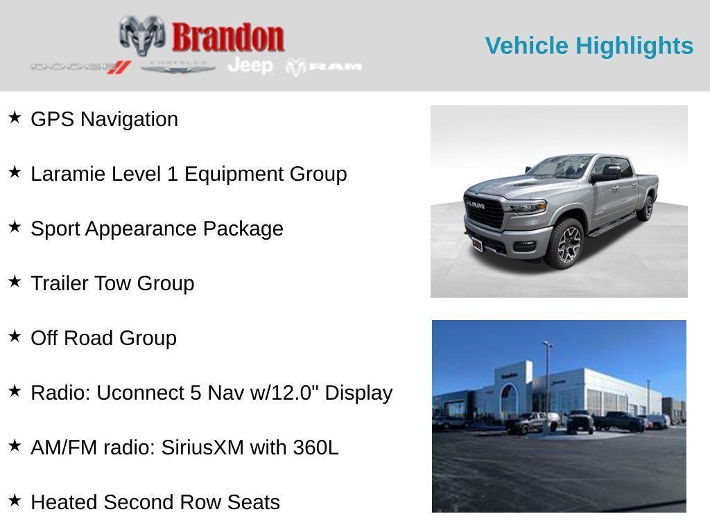 new 2025 Ram 1500 car, priced at $60,860