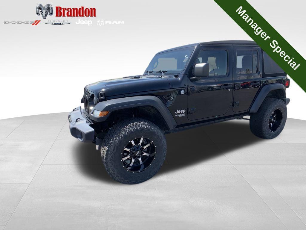 used 2020 Jeep Wrangler Unlimited car, priced at $21,700