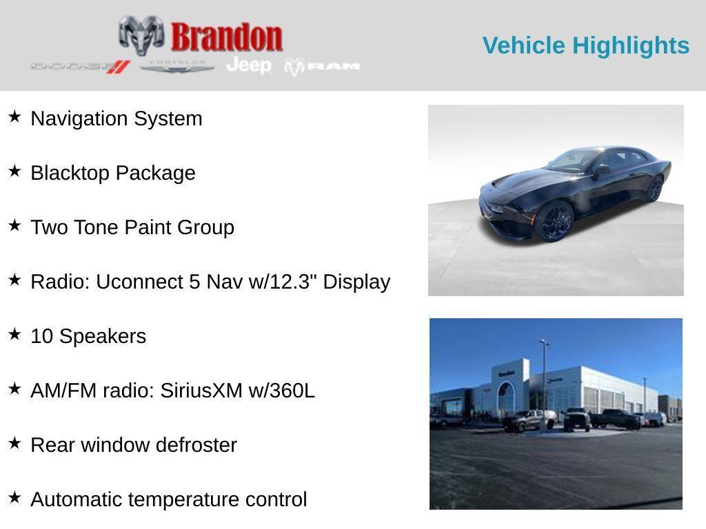 new 2025 Dodge Charger Daytona car, priced at $34,878