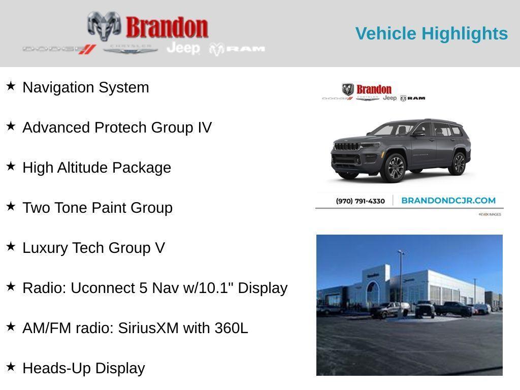 new 2025 Jeep Grand Cherokee L car, priced at $64,300