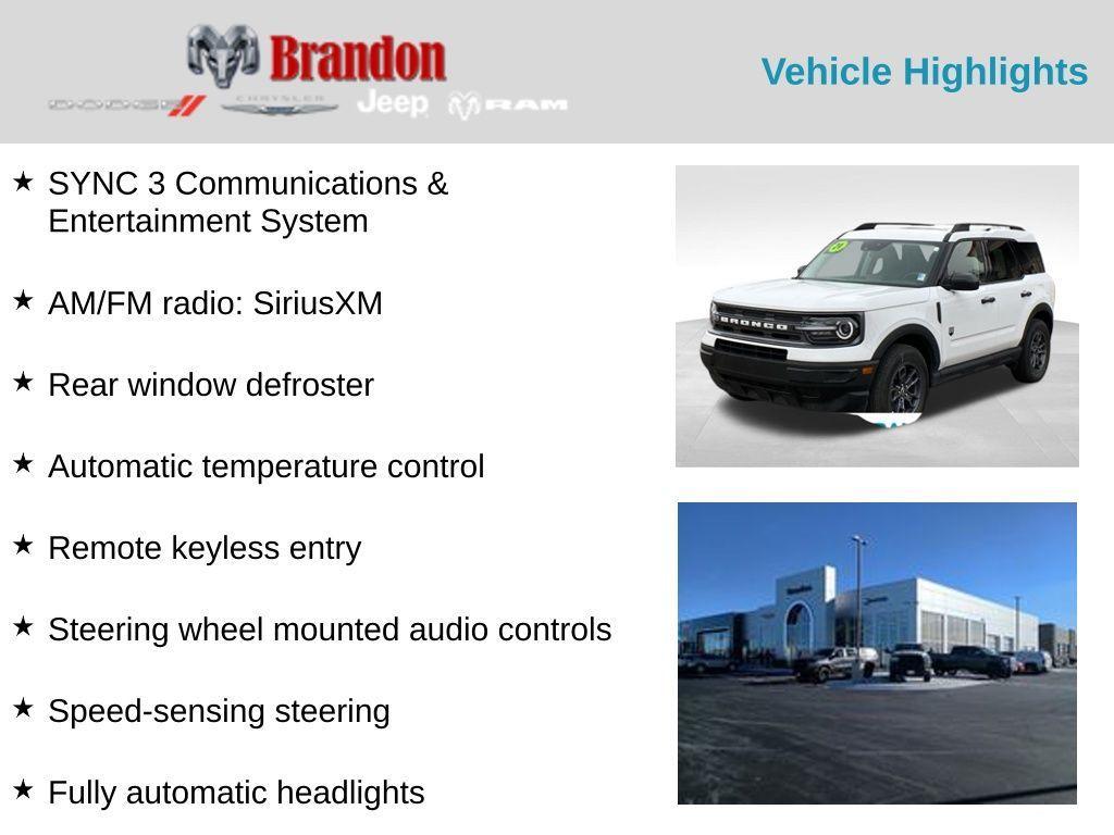 used 2024 Ford Bronco Sport car, priced at $28,397
