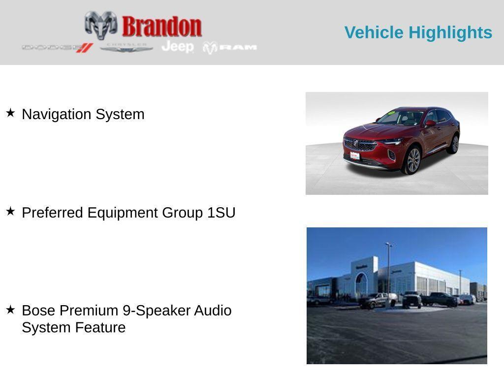 used 2023 Buick Envision car, priced at $37,489