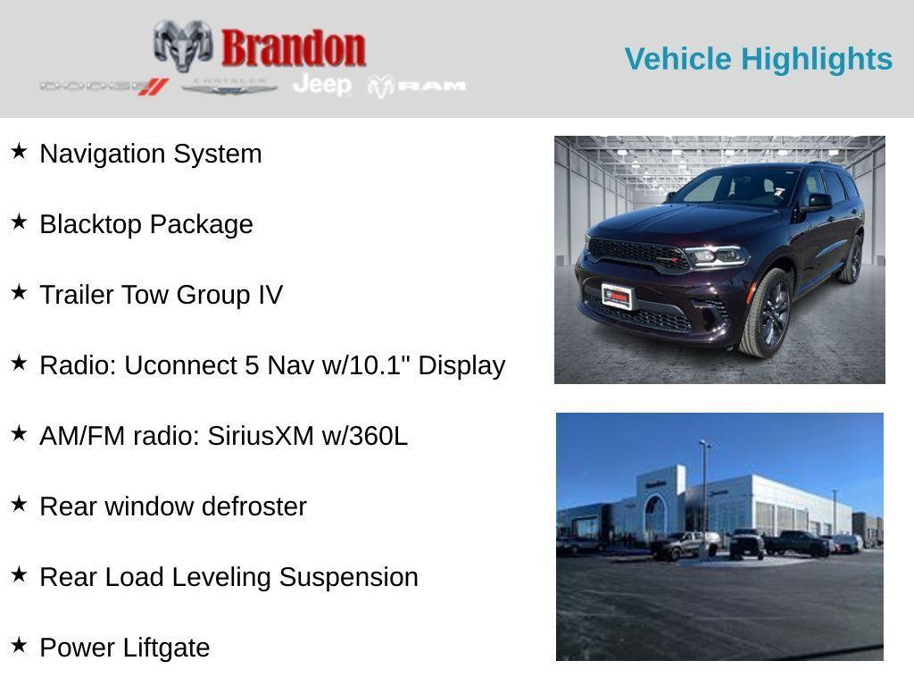 new 2025 Dodge Durango car, priced at $42,616
