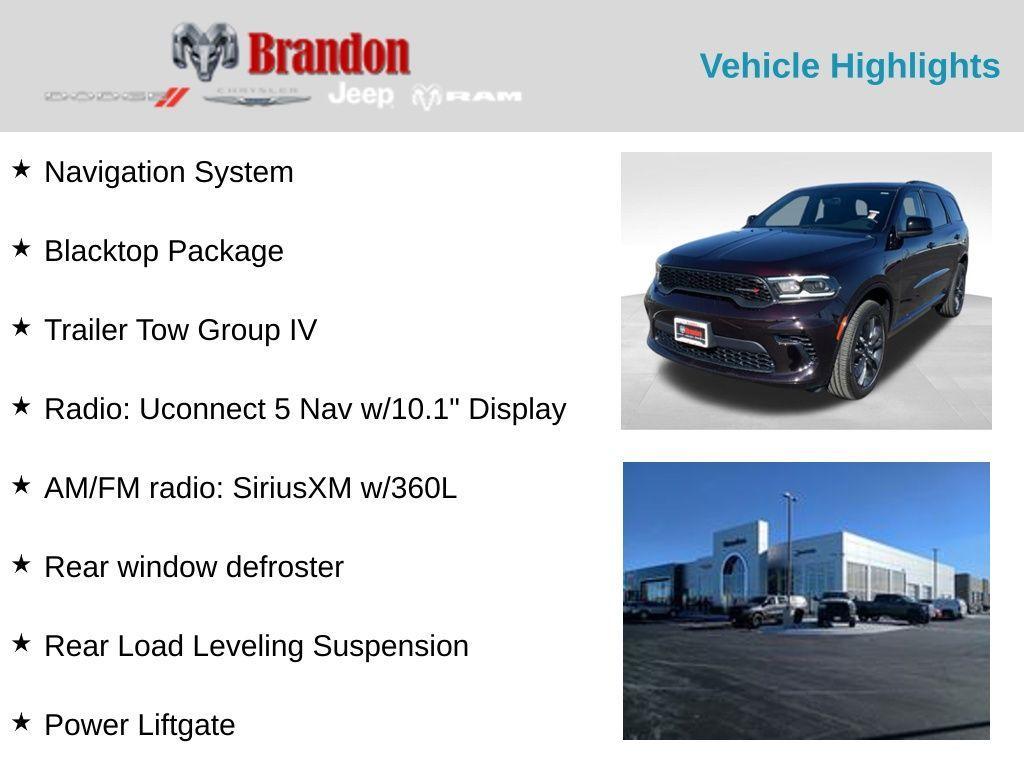 new 2025 Dodge Durango car, priced at $44,875