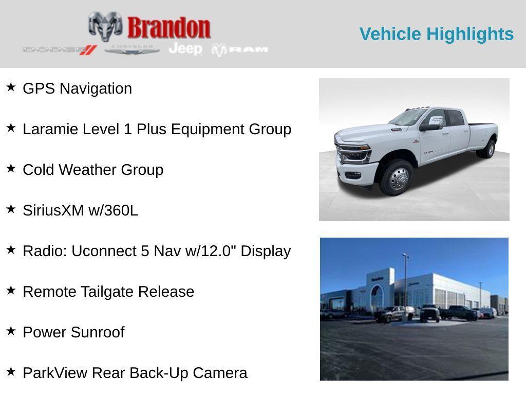 new 2025 Ram 3500 car, priced at $78,970