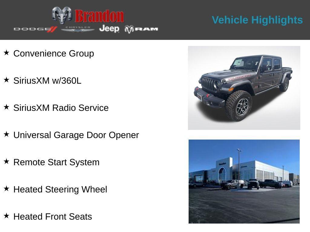 new 2025 Jeep Gladiator car, priced at $46,572