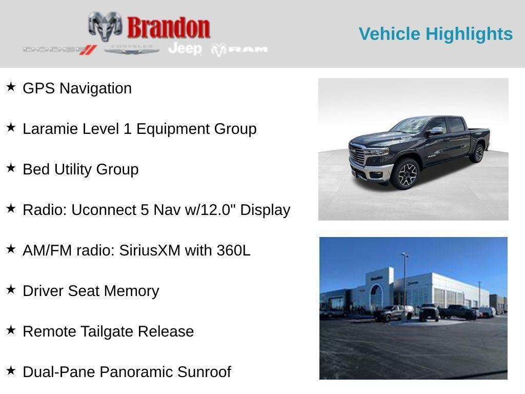 new 2025 Ram 1500 car, priced at $59,200