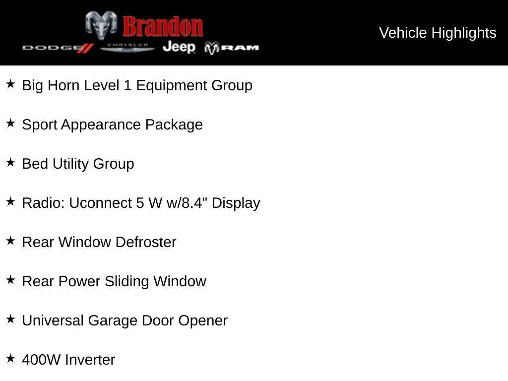 new 2025 Ram 1500 car, priced at $55,626