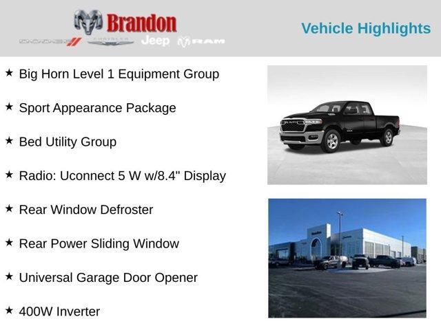 new 2025 Ram 1500 car, priced at $57,626