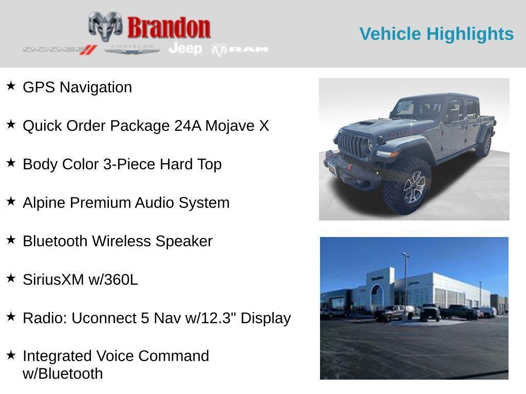 new 2025 Jeep Gladiator car, priced at $55,831