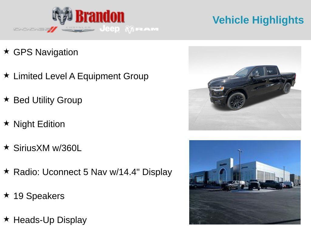 new 2025 Ram 1500 car, priced at $75,177