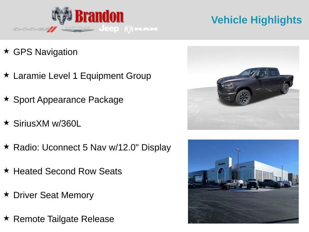 new 2025 Ram 1500 car, priced at $58,986