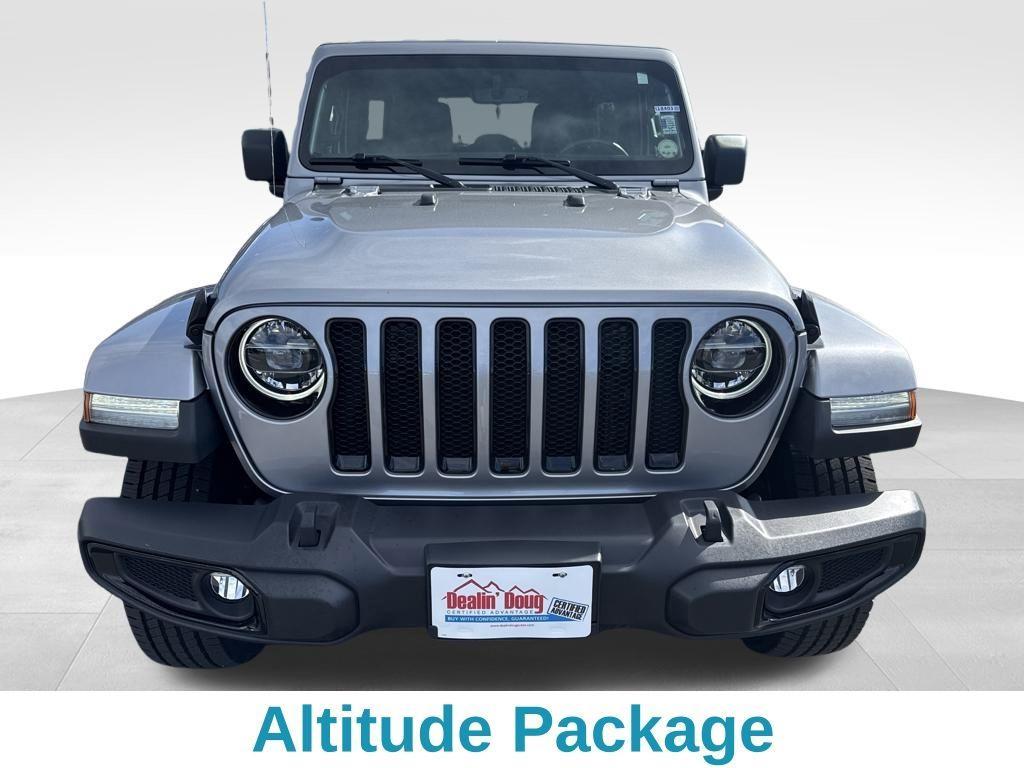 used 2021 Jeep Wrangler Unlimited car, priced at $35,499