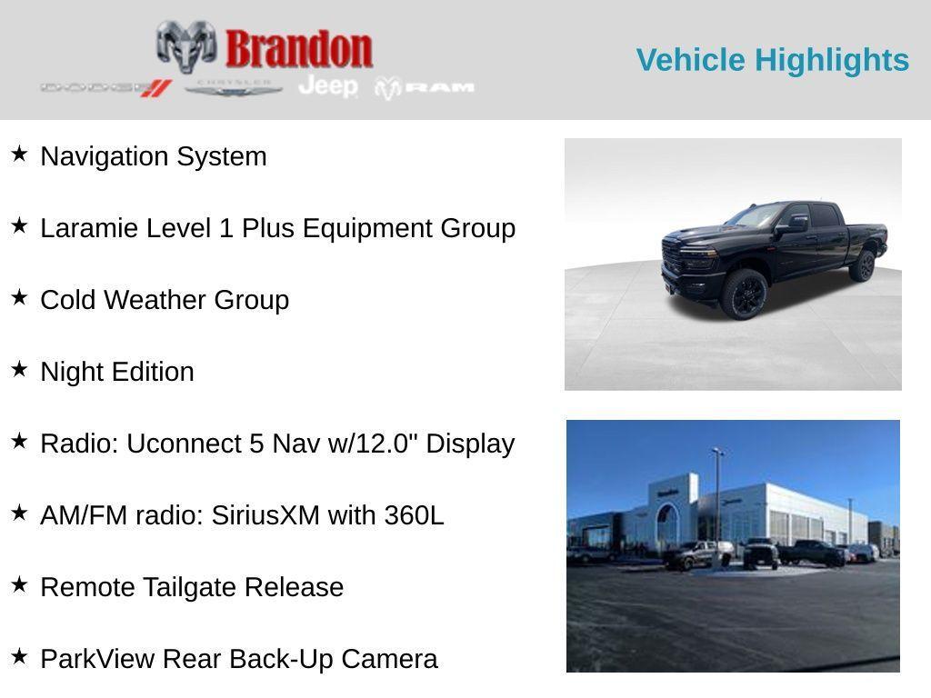 new 2025 Ram 2500 car, priced at $77,579