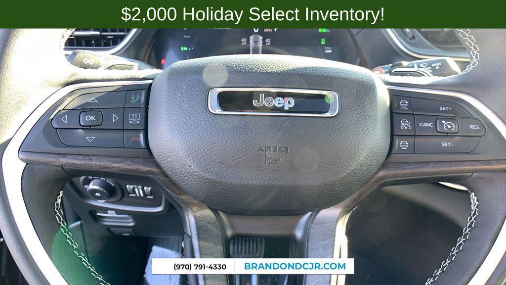 new 2025 Jeep Grand Cherokee 4xe car, priced at $56,655