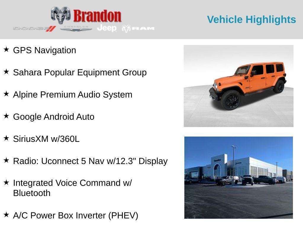 new 2025 Jeep Wrangler 4xe car, priced at $59,657