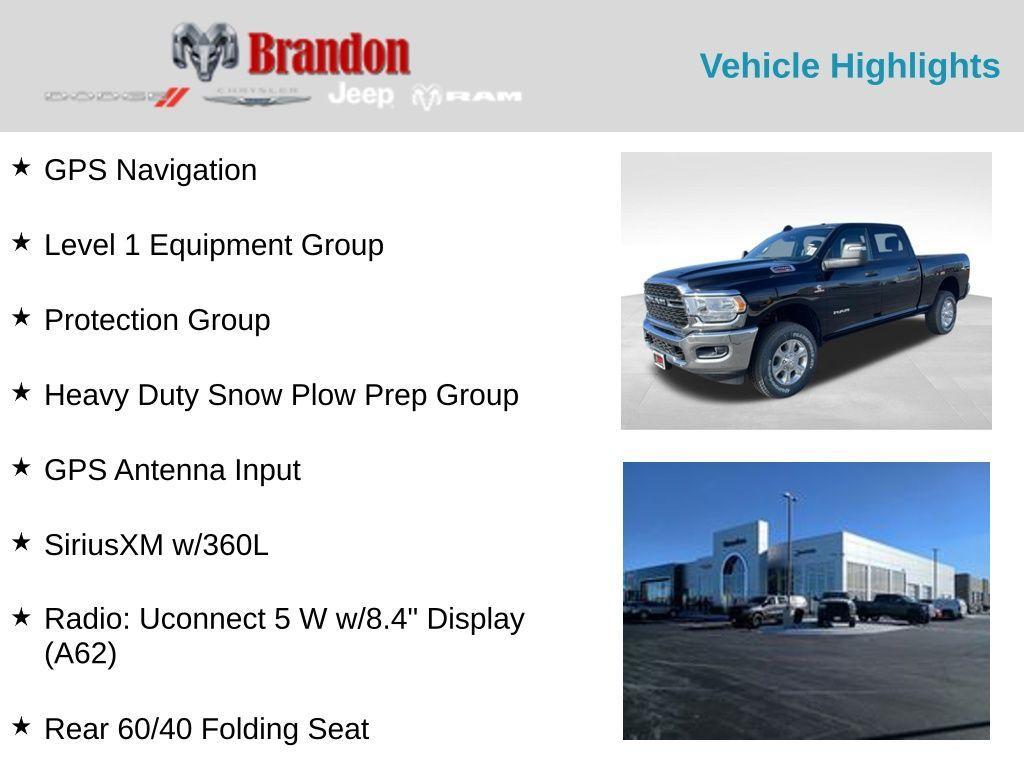 new 2024 Ram 2500 car, priced at $63,153
